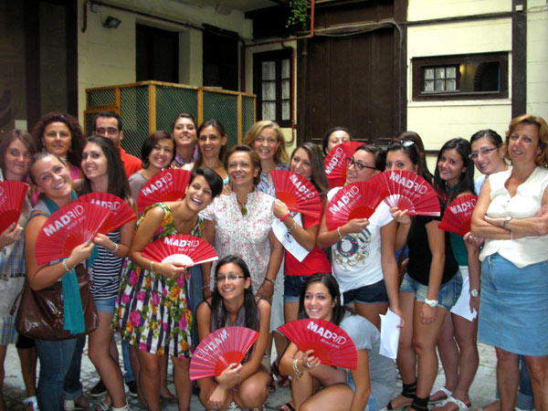 Con abanicos en TANDEM