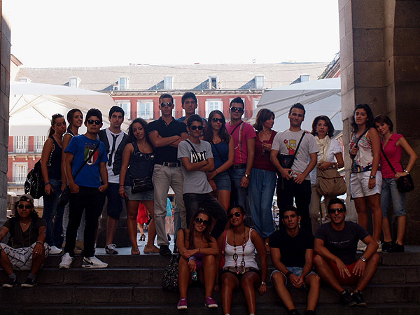 En la Plaza Mayor - Madrid