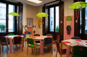 Programa de grupo: 13 niños y sus padres visitan TANDEM