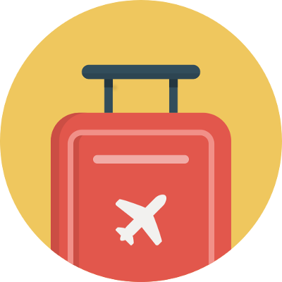 Serviços de viagem: seguro de viagem, transfer do aeroporto