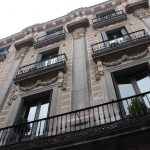 Edificio típico en Madrid
