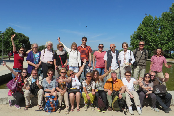 Spanisch für Gruppen: Die Volkshochschulgruppe aus Ludwigsburg besuchte TANDEM