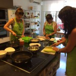 Juliette Boury, Spanish and a passion for Almodovar Cinema - cooking class 6
