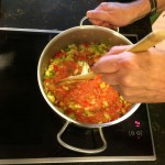 Juliette Boury, Spanish and a passion for Almodovar Cinema - cooking class 3