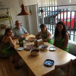 Juliette Boury, Spanish and a passion for Almodovar Cinema - lunch 2