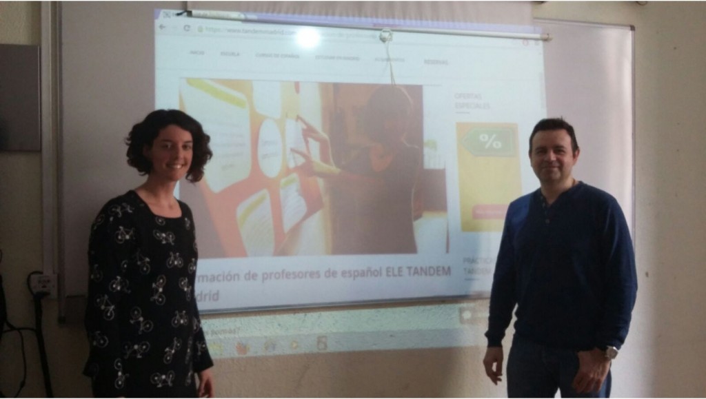 Silvia and Victor, ELE teacher training