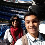 Visit to the Santiago Bernabéu stadium