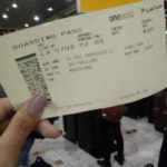 Ellien Barbosa, bilhete de embarque