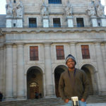 Lucas Pereira, em um passeio de Madri