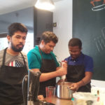 Lucas Pereira, cozinhar com um parceiro