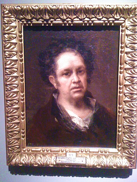 Autoretrato de Francisco de Goya