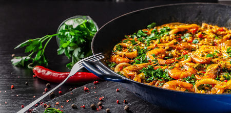 Paella. Spanish cuisine