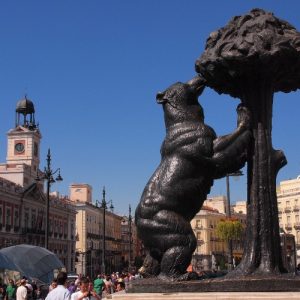 El Oso y el Madroño Statue, Puerta del Sol, Madrid