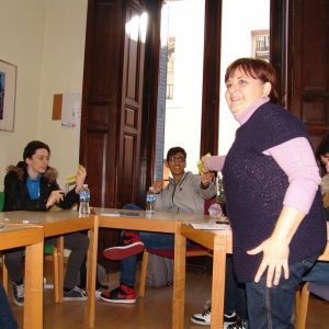 Spanish classes with the teacher Cristina Hernández