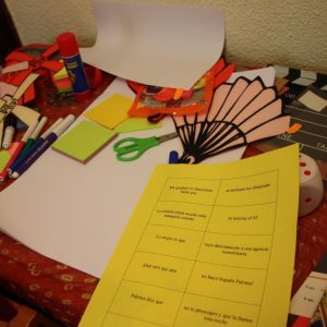 Material for a spanish activities, TANDEM Madrid