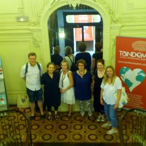 Spanish group with Matilde