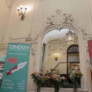 TANDEM Madrid mirror and banners